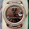 rolex-day-date-chocolate-roman-dial-rose-gold-moissanite-bezel-166-grams-best-replica-40mm-i-5