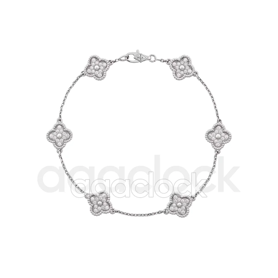 Браслет Van Cleef Sweet Alhambra VCARO85700, 6 мотивов