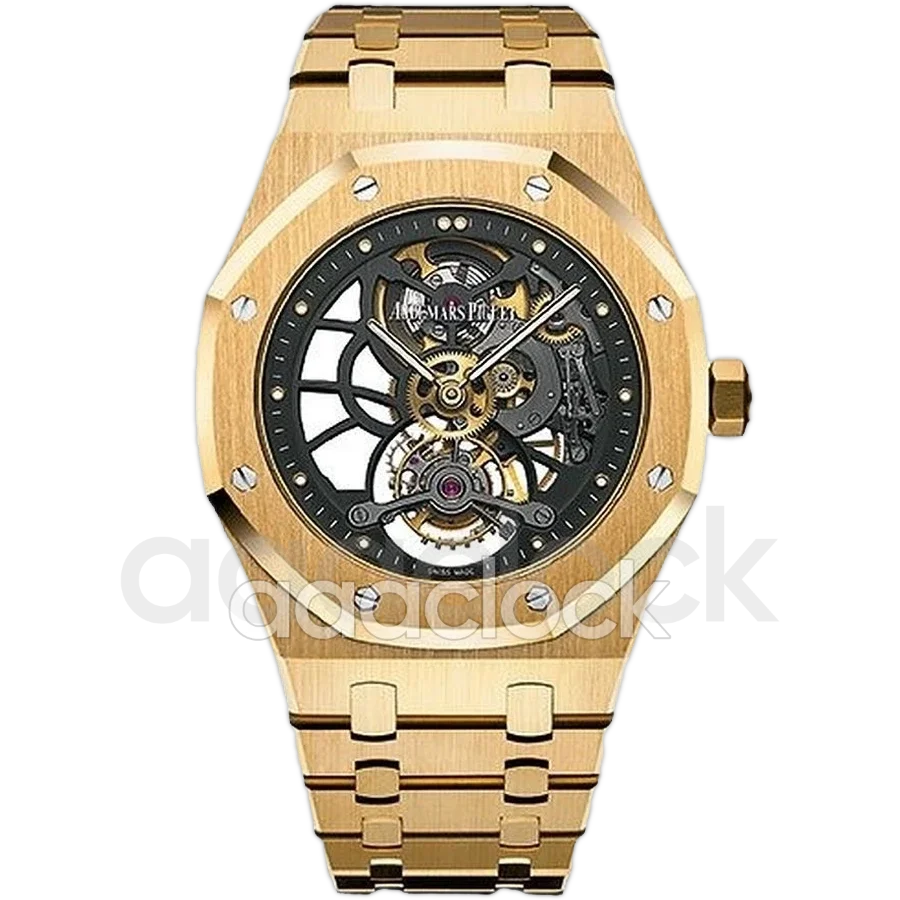 Audemars Piguet Royal Oak Tourbillon Extra-Thin Openworked Yellow Gold Арт. AP-0349 Арт. AP-0349