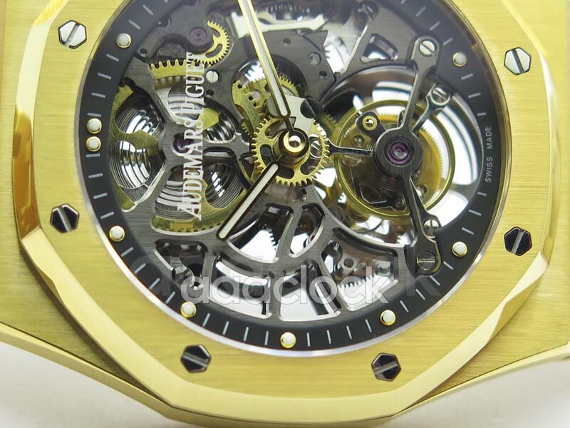 Audemars Piguet Royal Oak Tourbillon Extra-Thin Openworked Yellow Gold Арт. AP-0349 Арт. AP-0349