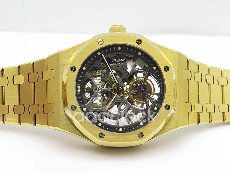 Audemars Piguet Royal Oak Tourbillon Extra-Thin Openworked Yellow Gold Арт. AP-0349 Арт. AP-0349