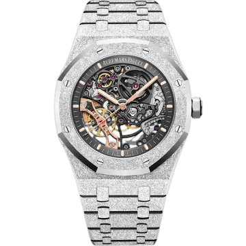 Audemars Piguet Royal Oak Frosted Gold Double Balance Wheel Openworked 15407BC.GG.1224BC.01