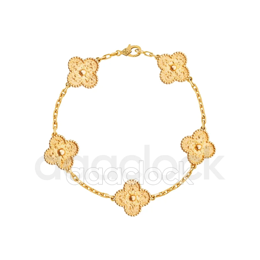 Браслет Van Cleef Vintage Alhambra VCARO1IE00, 5 мотивов