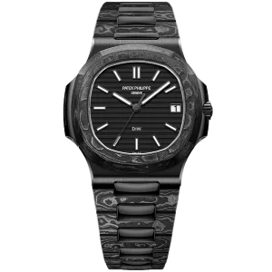 Patek Philippe Nautilus DiW &quot;The Black Grail Project&quot; All Carbon Black