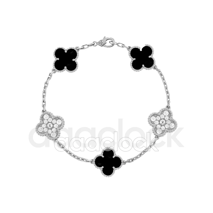 Браслет Van Cleef Vintage Alhambra VCARP2R900, 5 мотивов