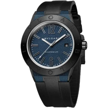 Bvlgari Diagono Magnesium Automatic Blue