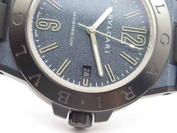 Bvlgari Diagono Magnesium Automatic Blue