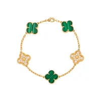 Браслет Van Cleef Vintage Alhambra VCARO7GQ00, 5 мотивов