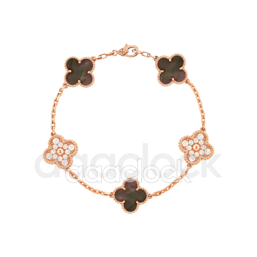 Браслет Van Cleef Vintage Alhambra VCARP2R100, 5 мотивов