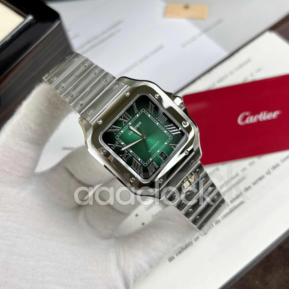 Cartier Santos De Cartier Smoky Green WSSA0062 Арт. CA-0924 Арт. CA-0924