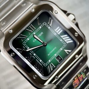 Cartier Santos De Cartier Smoky Green WSSA0062