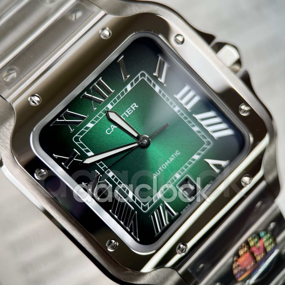Cartier Santos De Cartier Smoky Green WSSA0062 Арт. CA-0924 Арт. CA-0924
