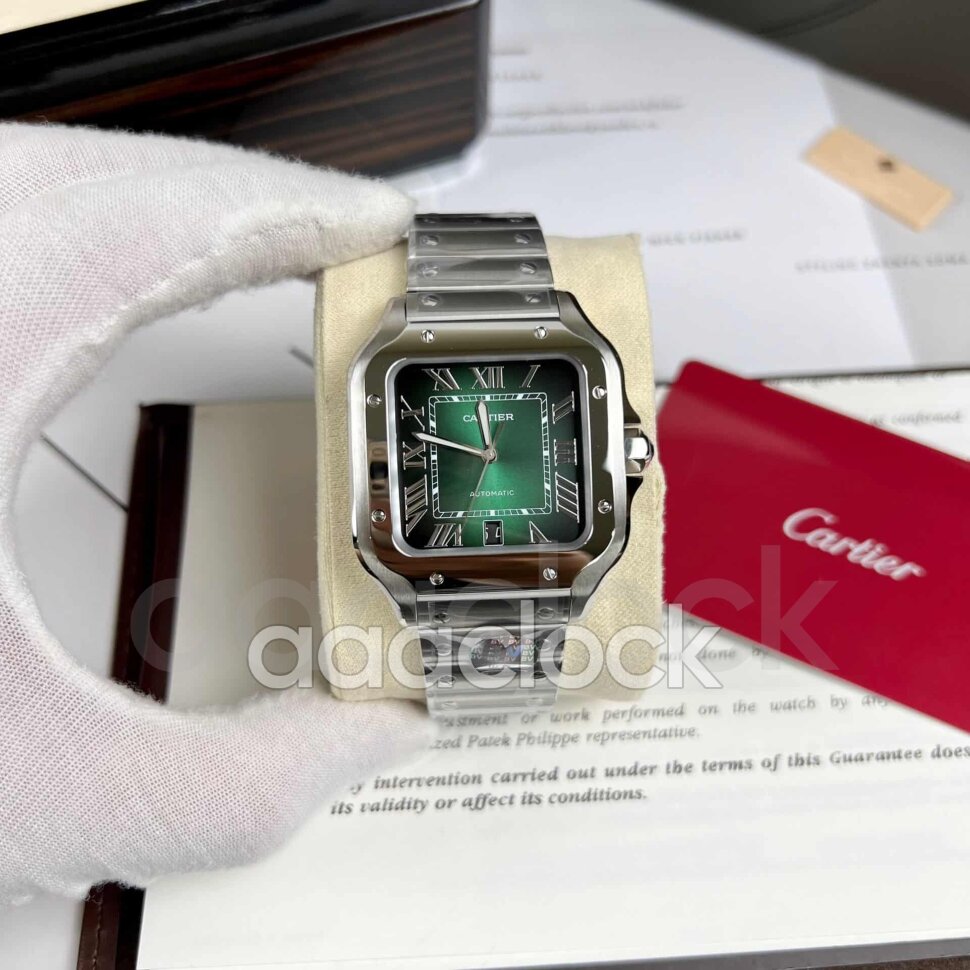 Cartier Santos De Cartier Smoky Green WSSA0062 Арт. CA-0924 Арт. CA-0924