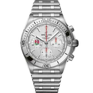 Breitling Chronomat B01 42 Six Nations England Soldier AB0134A71A1A1