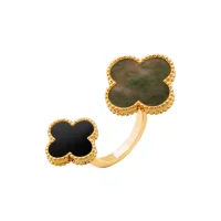 Кольцо на два пальца Van Cleef Magic Alhambra VCARN05700