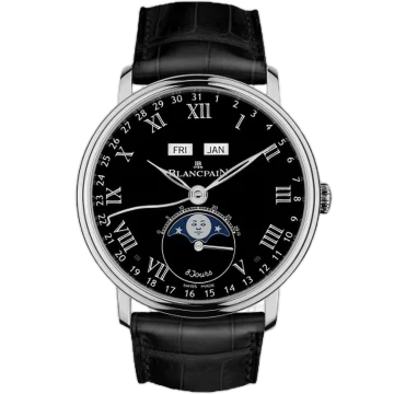Blancpain Villeret Quantieme Complet 8 Jours  6639-3437-55B