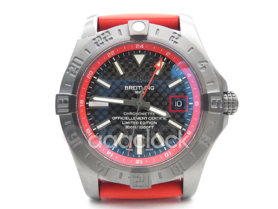 Breitling Avenger II GMT Black steel DLC Арт. BT-0522 Арт. BT-0522