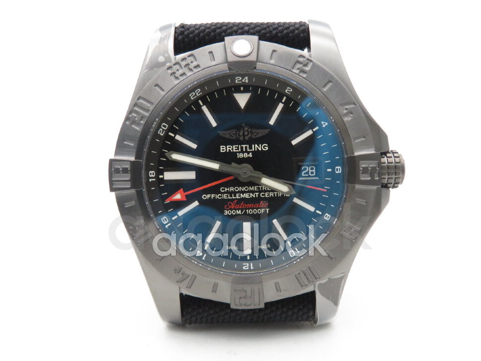 Breitling Avenger II GMT 43 Black Steel M3239010.BF04.109W Арт. BT-0517 Арт. BT-0517
