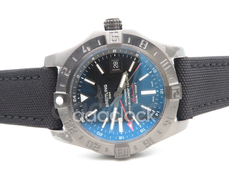 Breitling Avenger II GMT 43 Black Steel M3239010.BF04.109W Арт. BT-0517 Арт. BT-0517