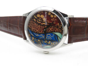 Patek Philippe Calatrava 5077P Bhutan Textiles 5077P-102