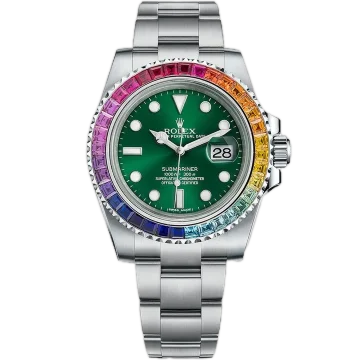 Rolex Submariner Date 116610lv Rainbow