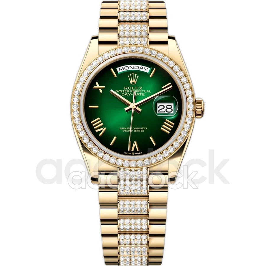 Rolex Day-Date 36 128348RBR-0069 Арт. RO-3411 Арт. RO-3411