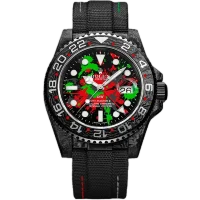 Rolex GMT Master II DIW Carbon Motley Edition Арт. RO-3648 Арт. RO-3648