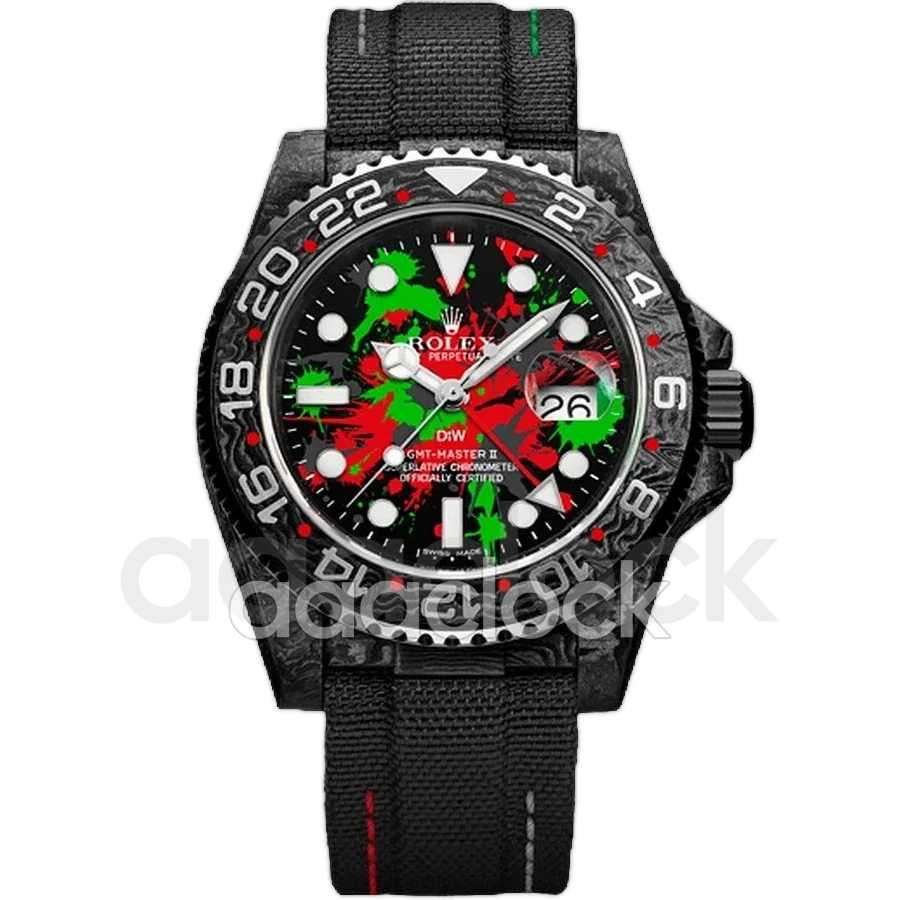 Rolex GMT Master II DIW Carbon Motley Edition Арт. RO-3648 Арт. RO-3648