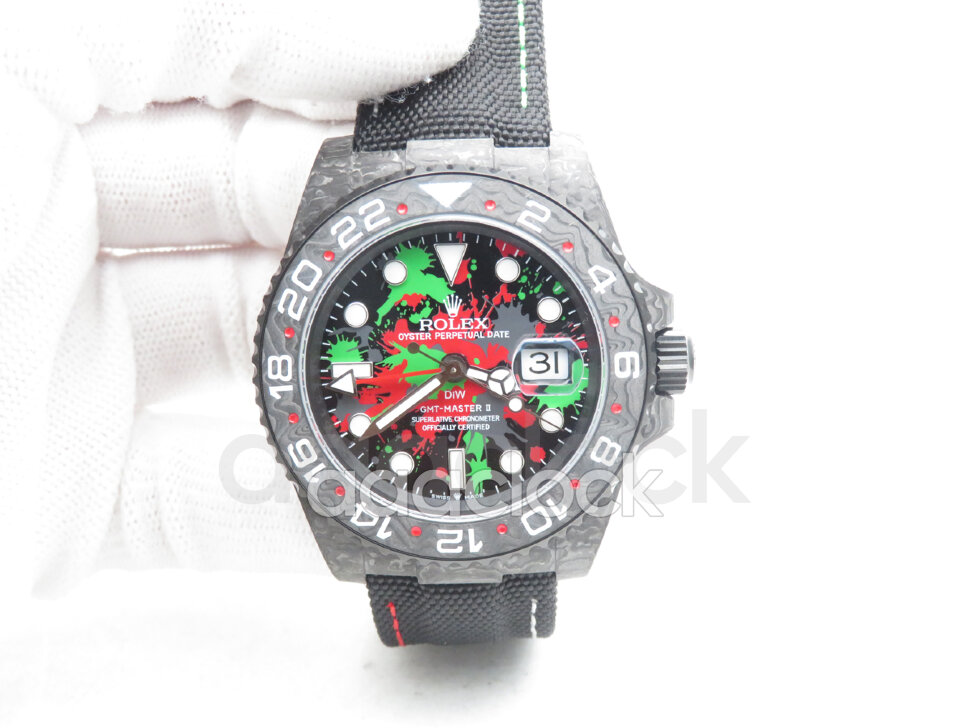 Rolex GMT Master II DIW Carbon Motley Edition Арт. RO-3648 Арт. RO-3648