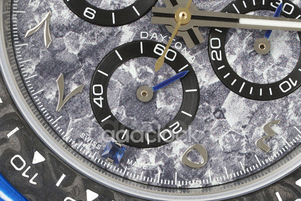 Rolex Cosmograph Daytona DiW Liquid Titanium Dial CarboQuartz Арт. RO-4341 Арт. RO-4341