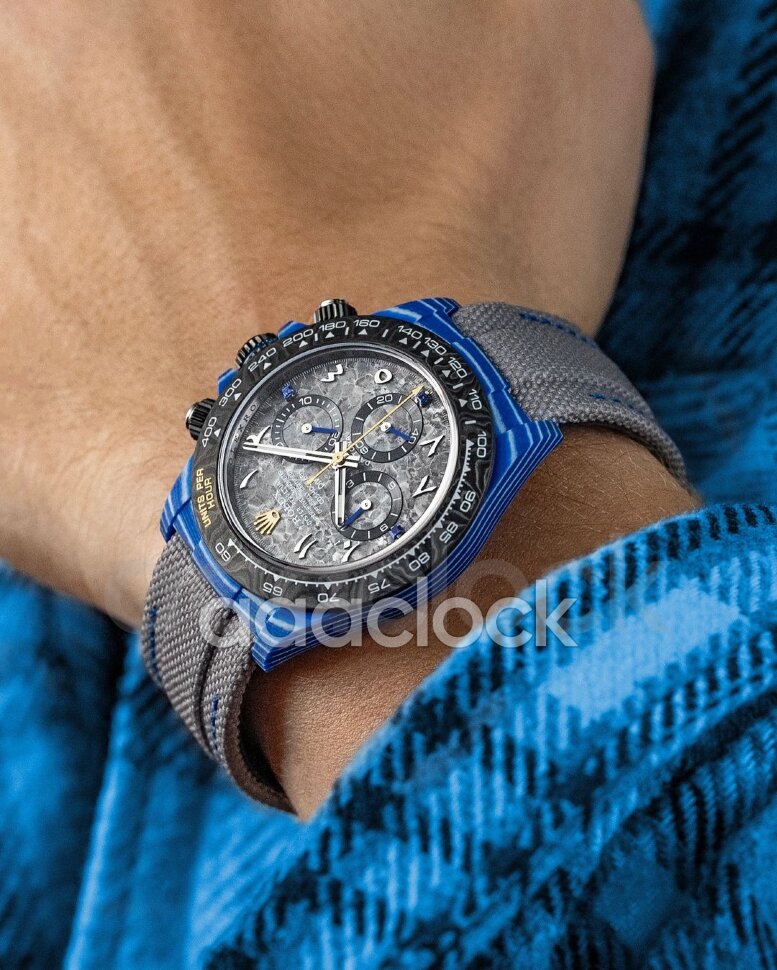 Rolex Cosmograph Daytona DiW Liquid Titanium Dial CarboQuartz Арт. RO-4341 Арт. RO-4341