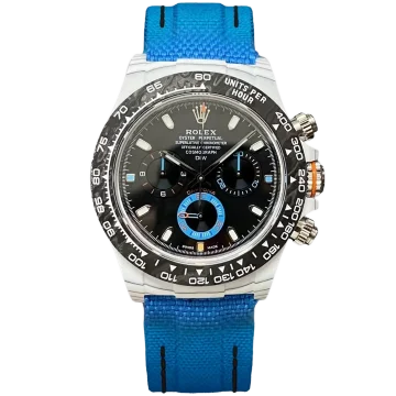 Rolex Cosmograph Daytona DiW Rolex Daytona "RACING BLUE" Quartz Fiber