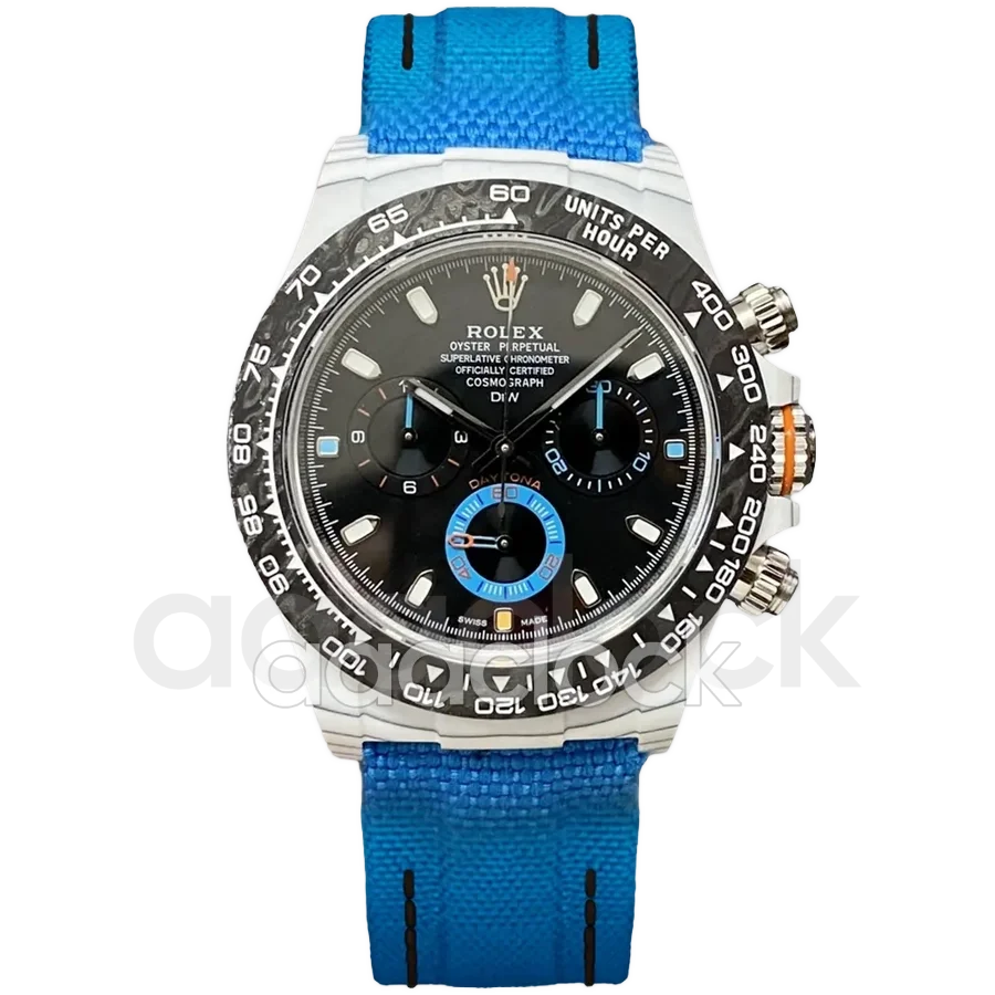 Rolex Cosmograph Daytona DiW Rolex Daytona "RACING BLUE" Quartz Fiber Арт. RO-4341 Арт. RO-4341