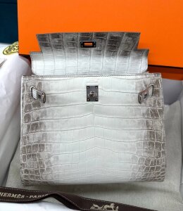 Hermes Kelly 25 крокодил