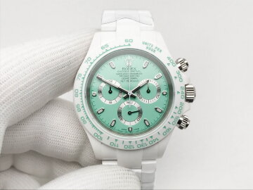 Rolex Cosmograph Daytona AET Remould Rodin Collection "Biscay Green White Ceramic"