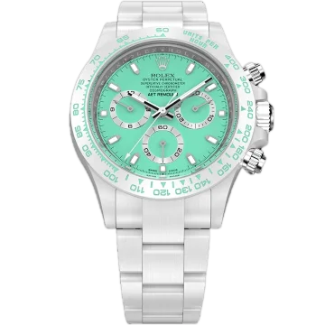Rolex Cosmograph Daytona AET Remould Rodin Collection "Biscay Green White Ceramic"