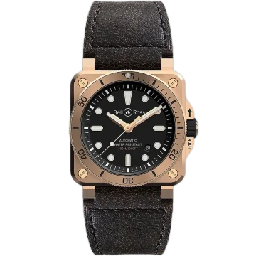 Bell &amp; Ross BR 03-92 Diver Bronze BR0392-D-BL-BR-SCA