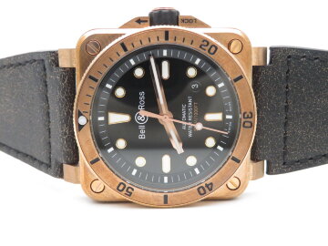 Bell &amp; Ross BR 03-92 Diver Bronze BR0392-D-BL-BR-SCA