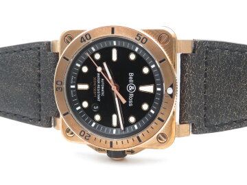 Bell &amp; Ross BR 03-92 Diver Bronze BR0392-D-BL-BR-SCA