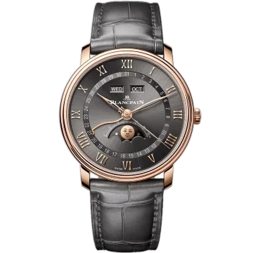 Blancpain Villeret Quantieme Complet 40mm 6654-3610-55B