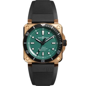 Bell &amp; Ross BR 03-92 Diver Bronze BR0392-D-LT-BR-SRB