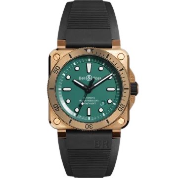 Bell &amp; Ross BR 03-92 Diver Bronze BR0392-D-LT-BR-SRB