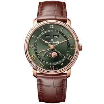Blancpain Villeret Quantieme Complet 40mm 6654A-3653-55B
