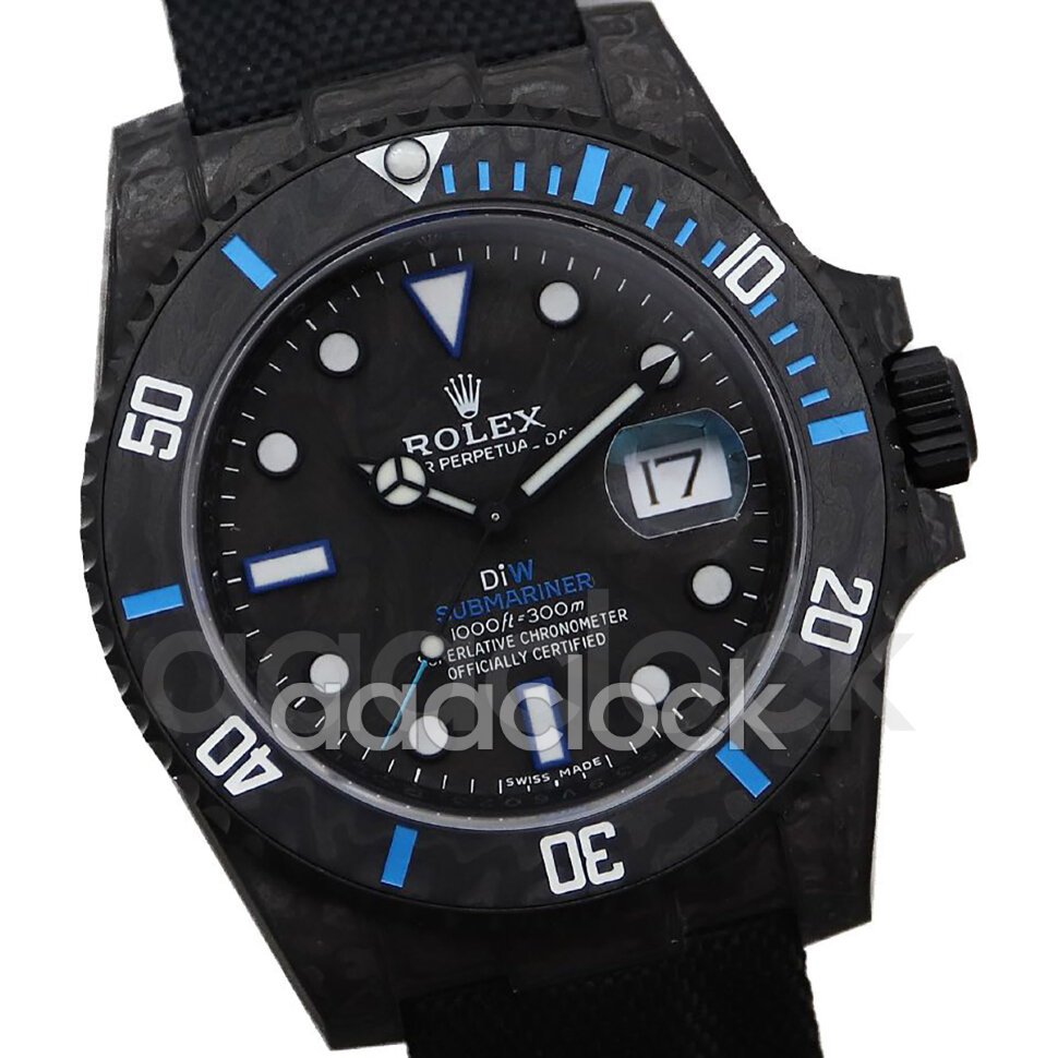 Rolex Submariner DiW All Carbon Blue Арт. RO-3752 Арт. RO-3752