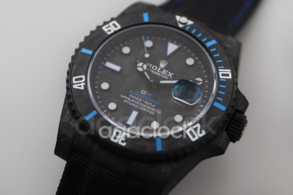Rolex Submariner DiW All Carbon Blue Арт. RO-3752 Арт. RO-3752