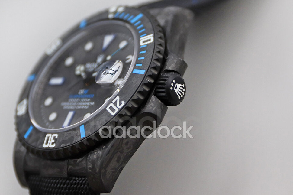 Rolex Submariner DiW All Carbon Blue Арт. RO-3752 Арт. RO-3752