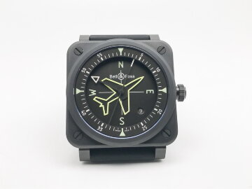 Bell &amp; Ross BR 03 Gyrocompass BR03A-CPS-CE-SRB