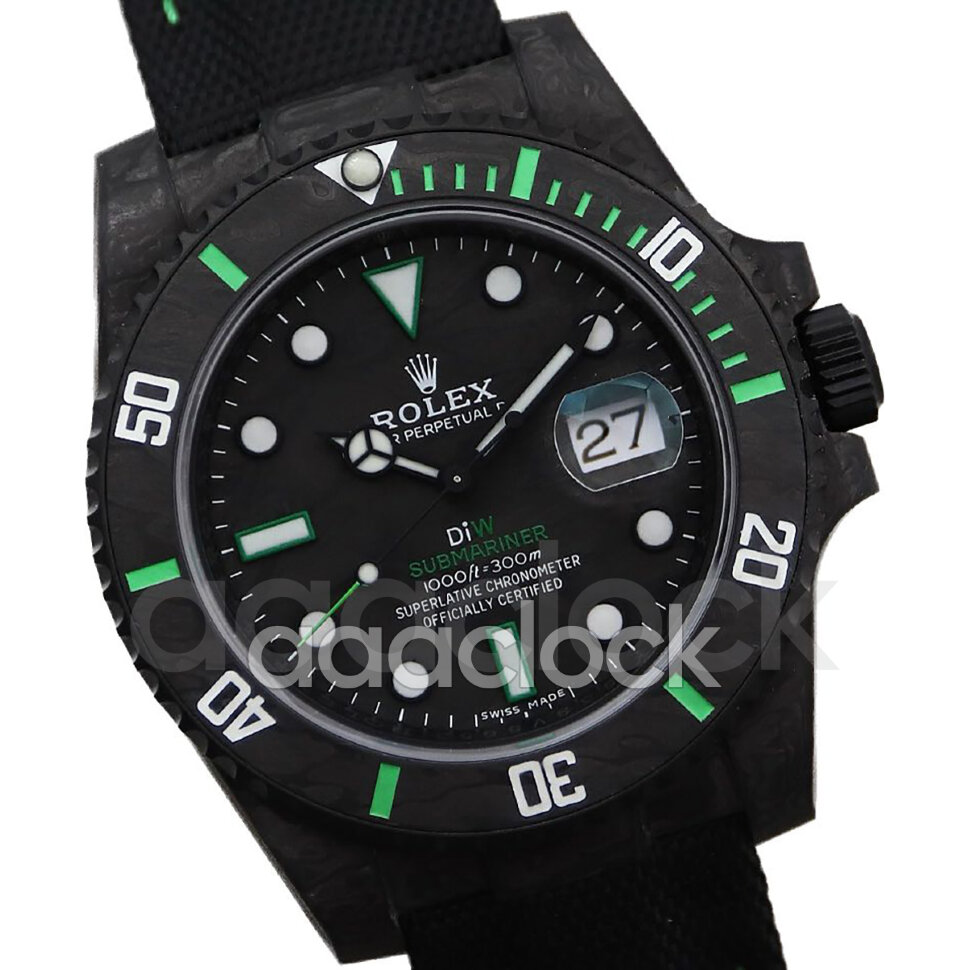 Rolex Submariner DiW All Carbon Green Арт. RO-3753 Арт. RO-3753