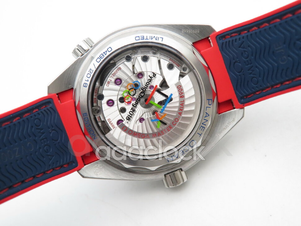 Omega Seamaster Planet Ocean 600M  Pyeongchang 2018 522.32.44.21.03.001 Арт. OM-1860 Арт. OM-1860