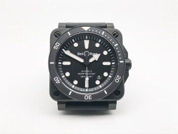 Bell &amp; Ross BR-03 Diver Black Matte Ceramic BR03A-D-BL-CE-SRB